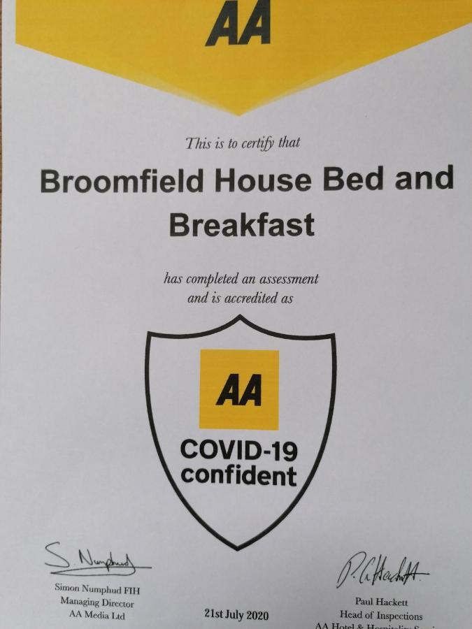 Broomfield House Bed And Breakfast Earlston Zewnętrze zdjęcie